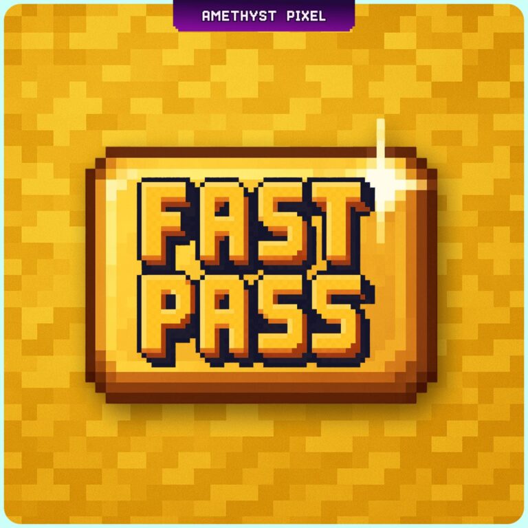 Fast Pass Ticket: Rush Order Priority (One Use Per Purchase)