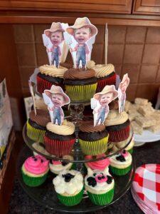 Custom Face Little Farmer Boy Cupcake Toppers review - Alisha Bailey